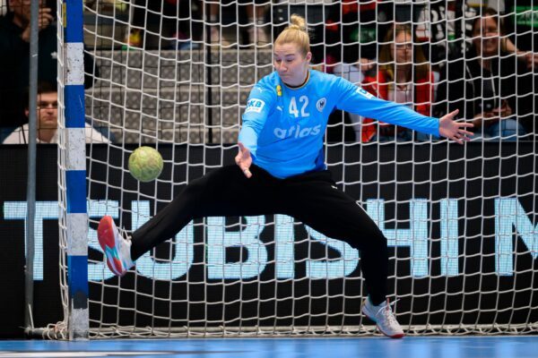 Torfrau Katharina Filter war ein starker Rückhalt der DHB-Auswahl. (Archivbild)