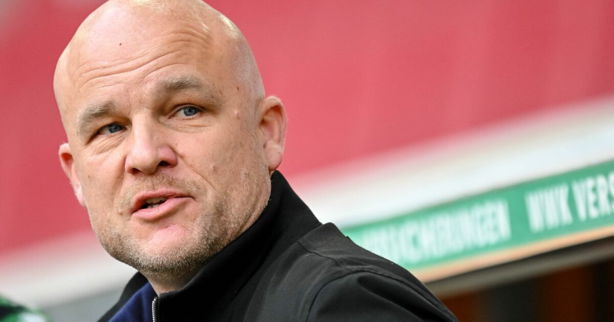 Rouven Schröder hat ein Update zur Trainersuche gegeben. (Archivbild)