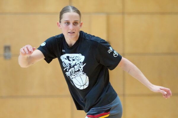 Leonie Fiebich ist der Star bei Deutschlands Basketballerinnen.