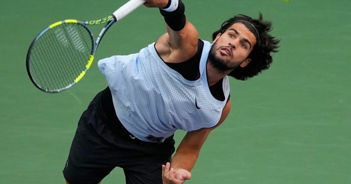 Carlos Alcaraz wird bei den US Open immer dominanter.
