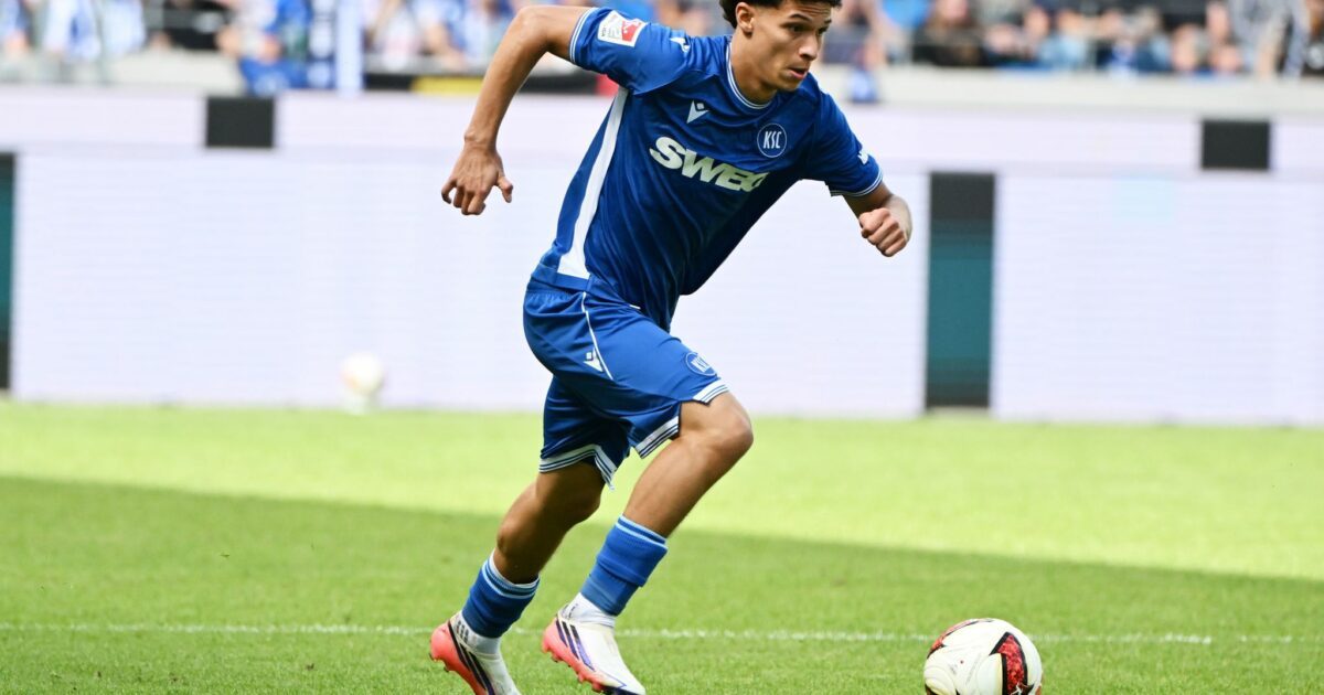 Hat sich pro DFB entschieden: KSC-Jungstar Louey Ben Farhat. (Archivbild)