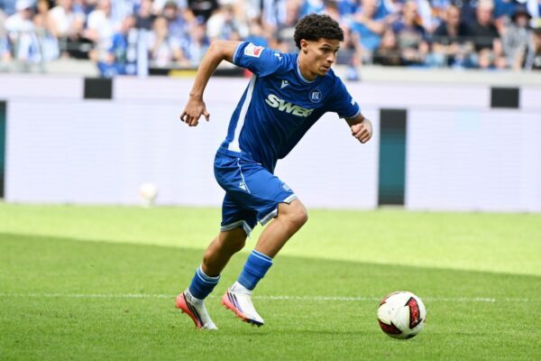 Hat sich pro DFB entschieden: KSC-Jungstar Louey Ben Farhat. (Archivbild)