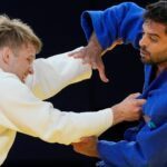 Judoka Timo Cavelius (l) wurde nach einer Prügelattacke in der Bundesliga im Krankenhaus operiert. (Archivbild)
