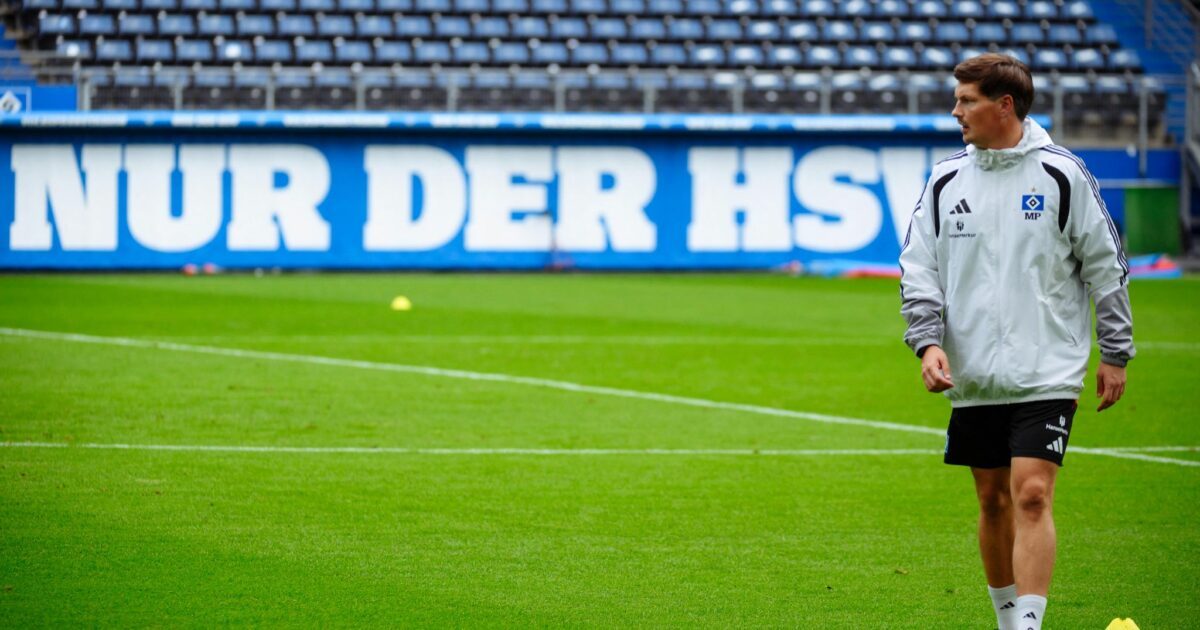 Hat weiter das Sagen beim HSV: Trainer Merlin Polzin.
