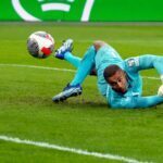 Irlands Torwart Gavin Bazunu boykottiert die Nations-League-Spiele gegen Israel. (Archivbild)