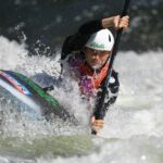 Emily Apel holte bei der Kanuslalom-EM Bronze im Kajak. (Archivbild)