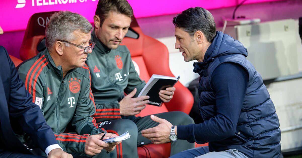 Der Tod seines ehemaligen Co-Trainers traf auch Niko Kovac (r.). (Archivbild)