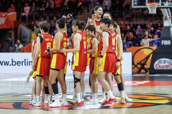 Chinas Basketballerinnen stehen im WM-Viertelfinale.
