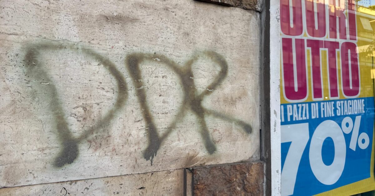 In Ostia findet sich der Schriftzug DDR vielerorts an den Wänden. (Archivbild)