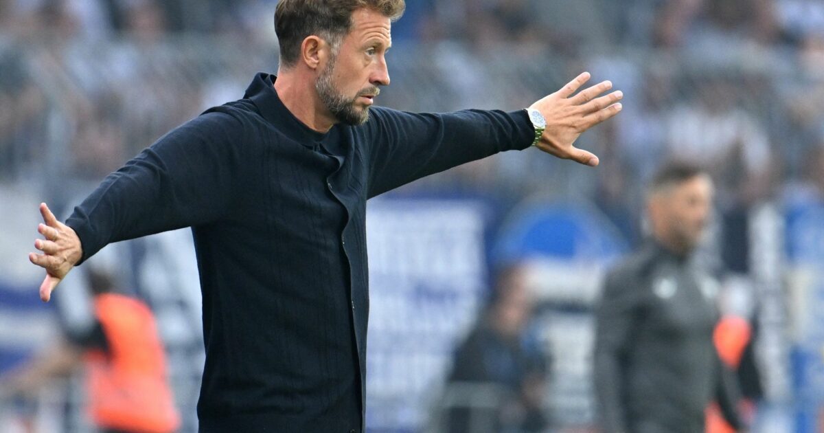 Braunschweigs Trainer Lars Kornetka.