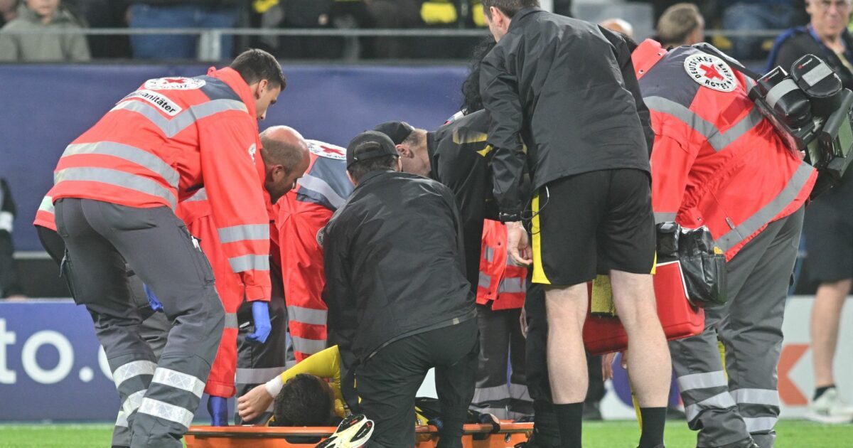 Konstantinos Karetsas wurde zu weiteren Untersuchungen ins Krankenhaus gebracht.