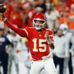 Patrick Mahomes in Aktion.
