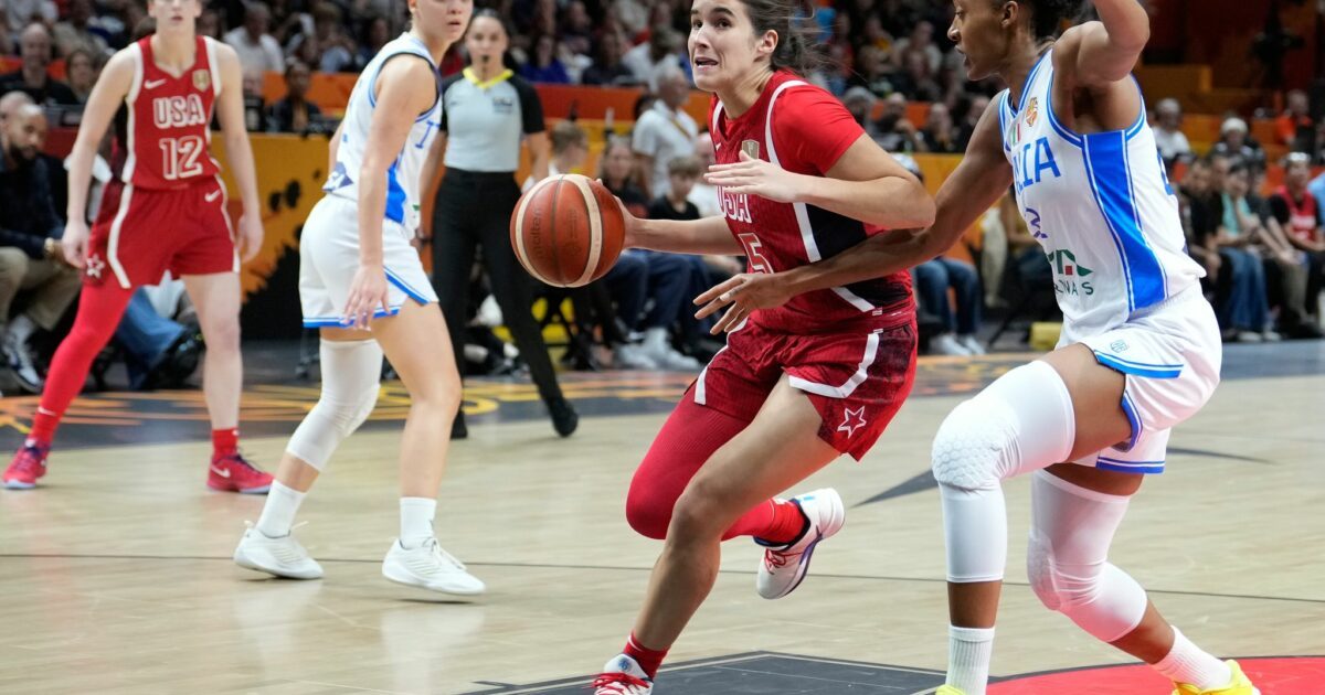 Die US-Basketballerinnen hatten mit Italien mehr Mühe als gedacht.