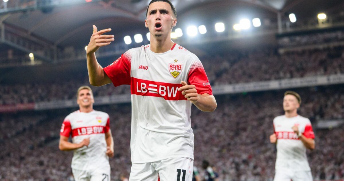 Erzielte das sehenswerte 1:0 für den VfB: Bilal El Khannouss.