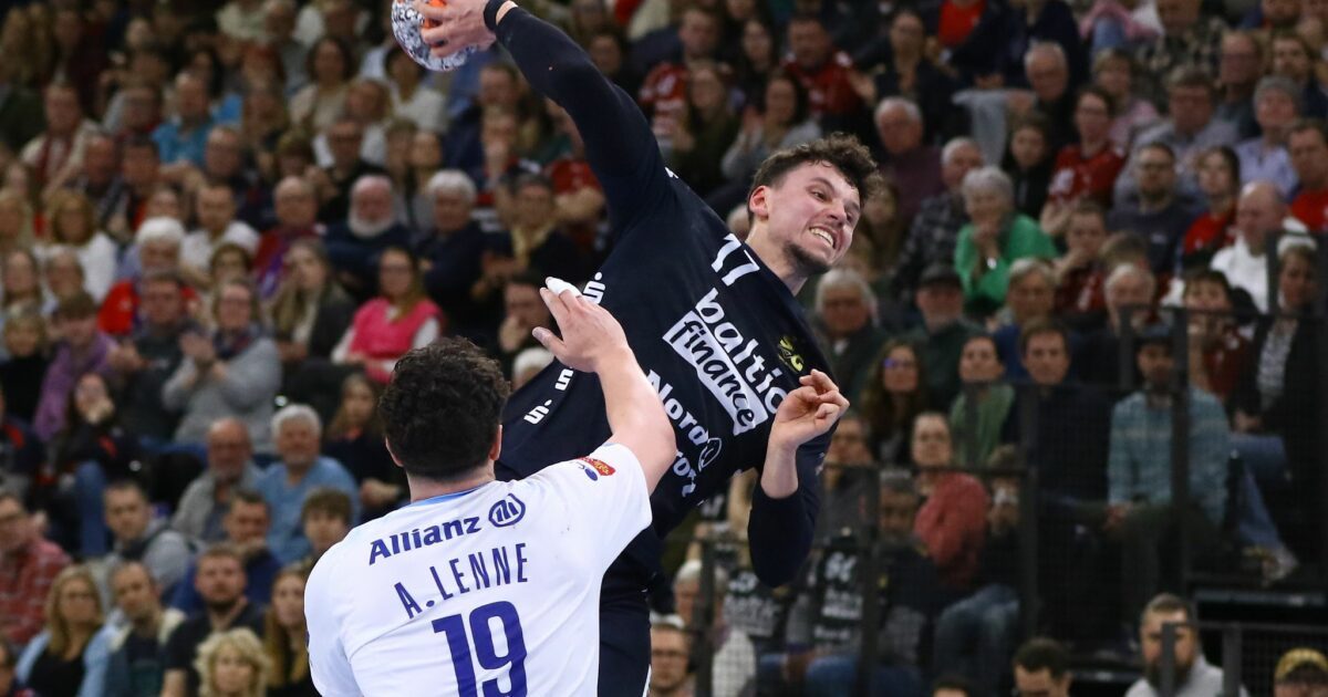 Marko Grigic war in der Anfangsphase der spielbestimmende Flensburger. (Archivbild)