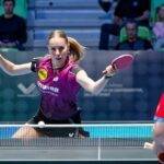 Im EM-Endspiel: Die deutsche Tischtennis-Meisterin Annett Kaufmann.