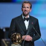 Gewinner des Ballon d'Or: Bayern-Stürmer Harry Kane.