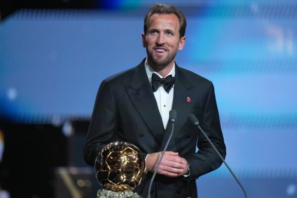 Gewinner des Ballon d'Or: Bayern-Stürmer Harry Kane.