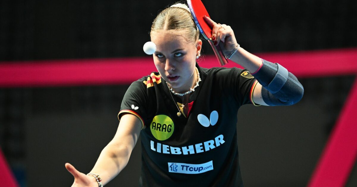 Die deutsche Tischtennis-Spielerin Annett Kaufmann. (Archivbild)