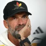 Das Kimmich-Thema nervt ihn: Jürgen Klopp bei der Pressekonferenz in Thessaloniki.