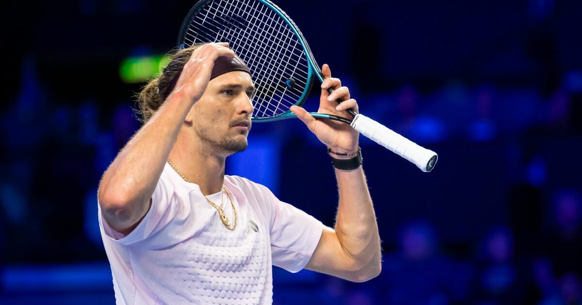Im Halbfinale von Wien hadert Alexander Zverev immer wieder mit den Bällen.