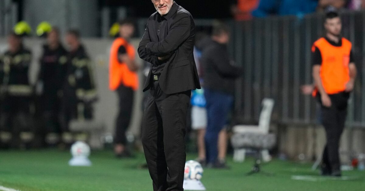 Trainer Slaven Bilic steht in Kroatien in der Kritik.