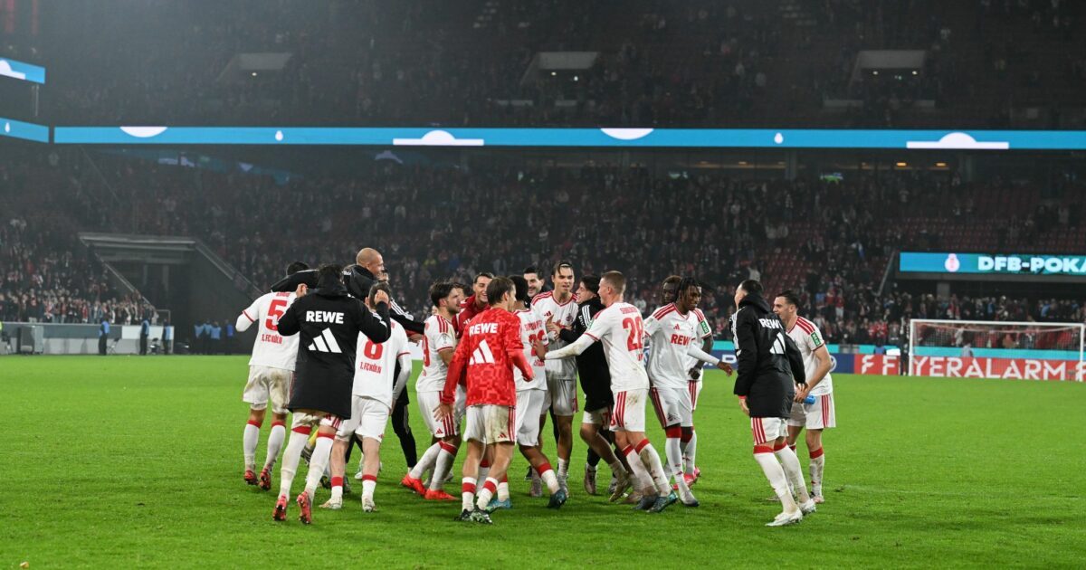 Der 1. FC Köln durfte im DFB-Pokal einen glatten 5:0-Sieg gegen Union Berlin bejubeln.