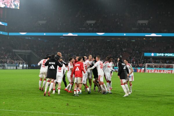 Der 1. FC Köln durfte im DFB-Pokal einen glatten 5:0-Sieg gegen Union Berlin bejubeln.