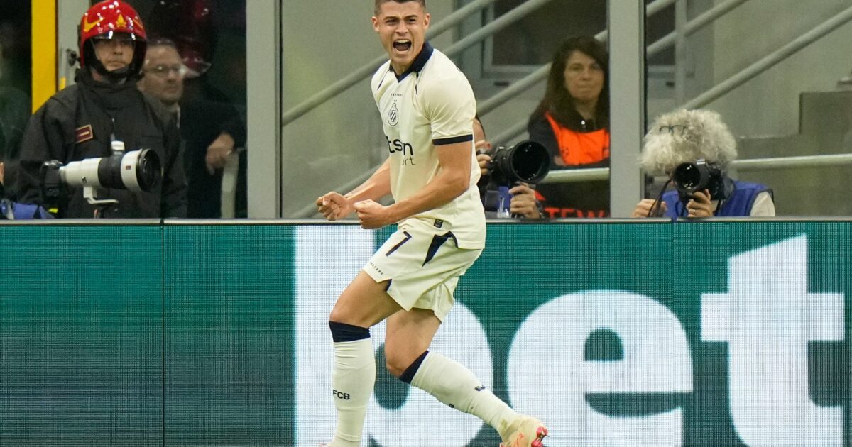 Nicolo Tresoldi erzielte einen Dreierpack.