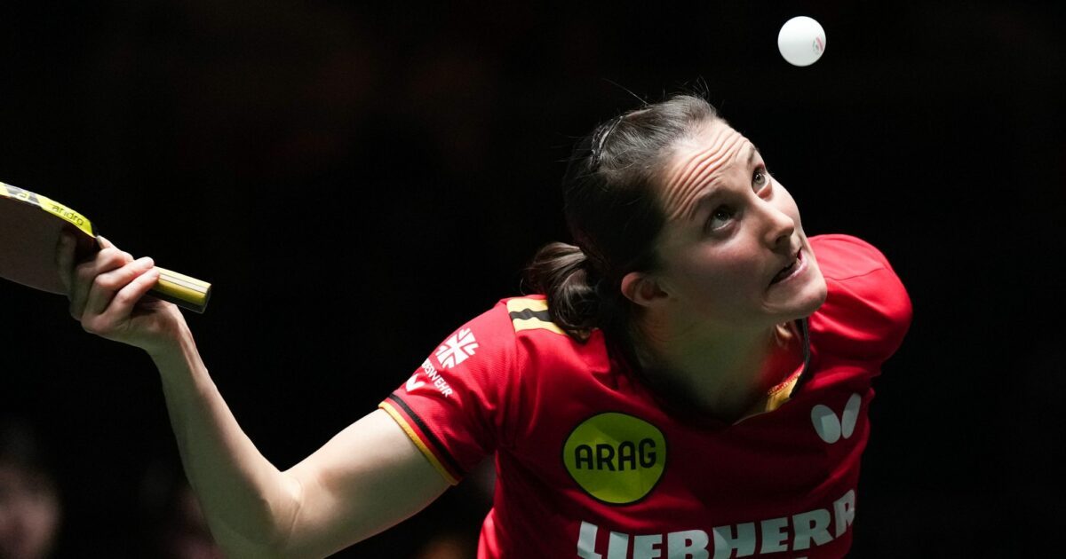 Überraschendes EM-Aus: Tischtennis-Spielerin Sabine Winter scheiterte bereits im Achtelfinale.