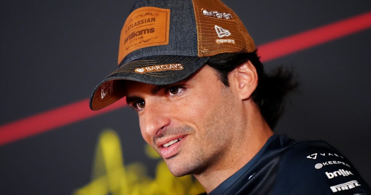 Sainz äußert Bedenken wegen des Iran-Kriegs.