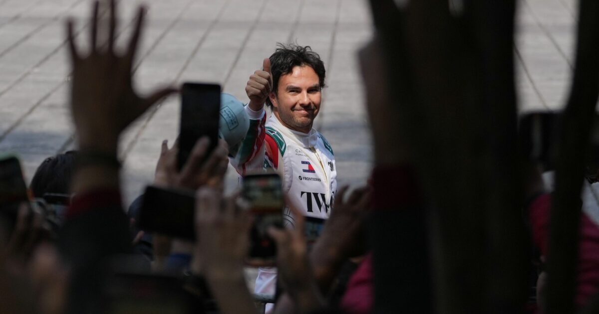 Er wurde von seinen Landsleuten gefeiert: Sergio Pérez vor seinem 300. Grand Prix.