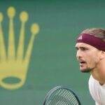 Alexander Zverev in Aktion.