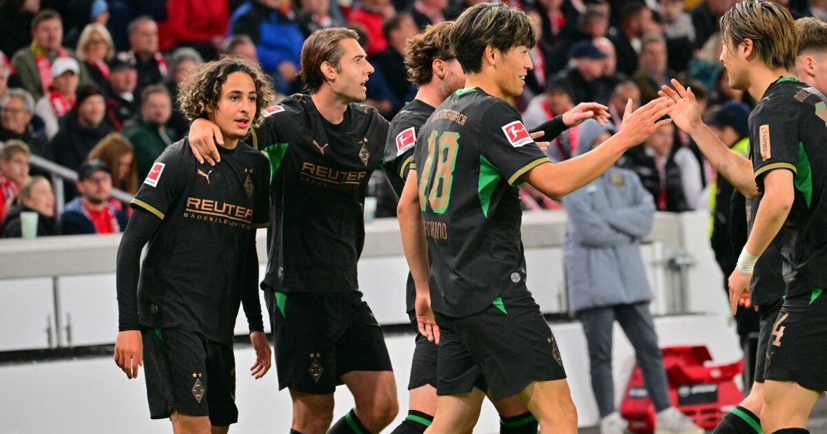 Gladbach gelingt in Stuttgart der ersehnte erste Saisonsieg.