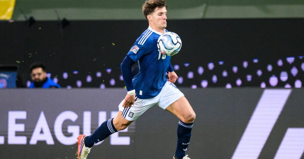 Fehlt im Rückspiel gegen Deutschland: Der verletzte Grieche Christos Tzolis.
