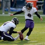 Justin Tucker saß zuletzt eine Sperre ab. (Archivbild)