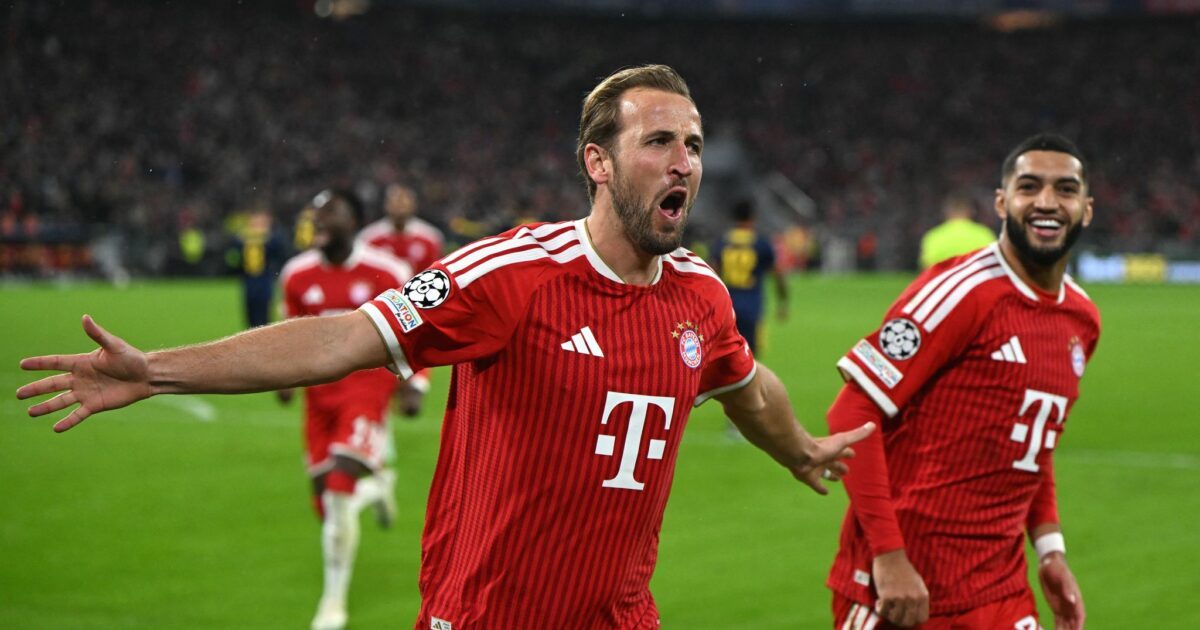 Harry Kane lässt den FC Bayern über das 2:1 jubeln.