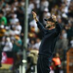 Jürgen Klopp in Aktion am Spielfeldrand.
