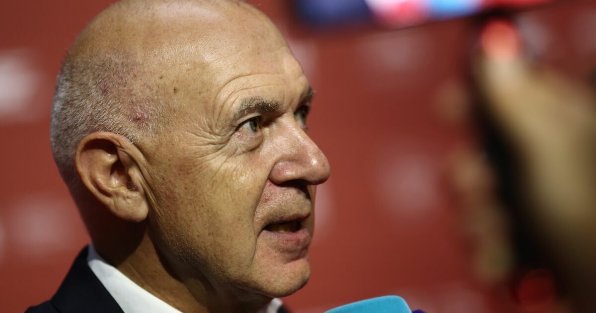 Auf Konfrontationskurs mit dem FIFA-Boss: Bernd Neuendorf. (Archivbild)