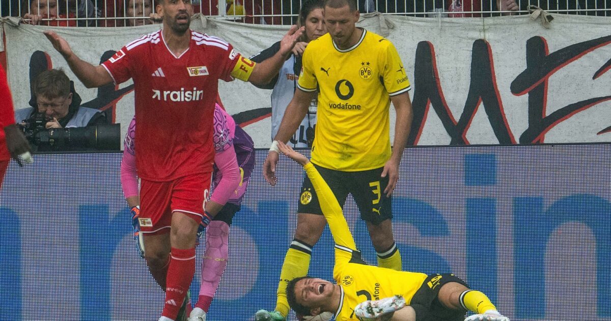 Konstantinos Karetsas verletzte sich Mitte Oktober gegen Union Berlin. (Archivbild)