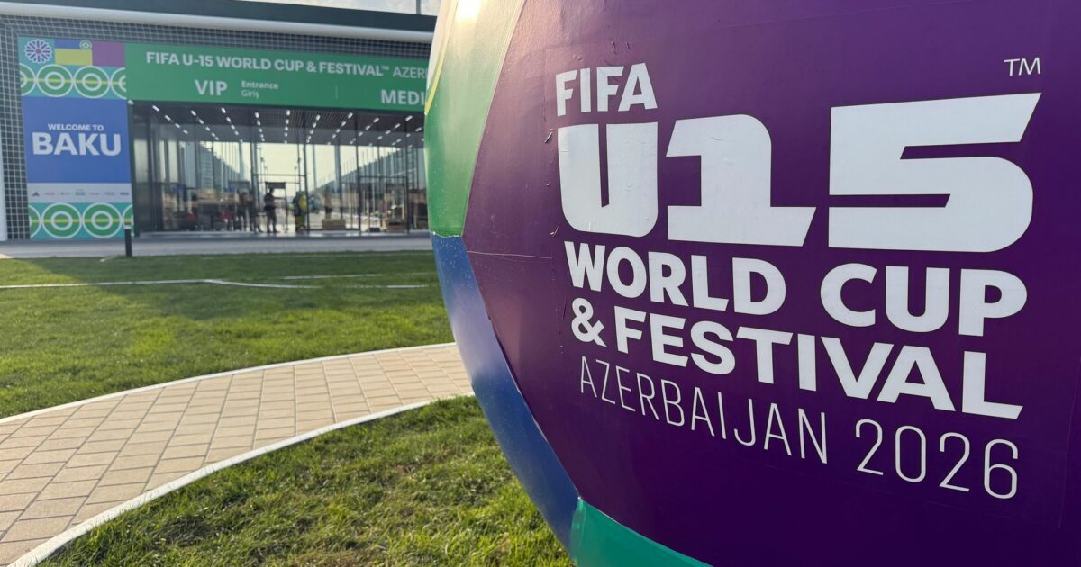 Neues FIFA-Format: Die U15-WM als Festival.