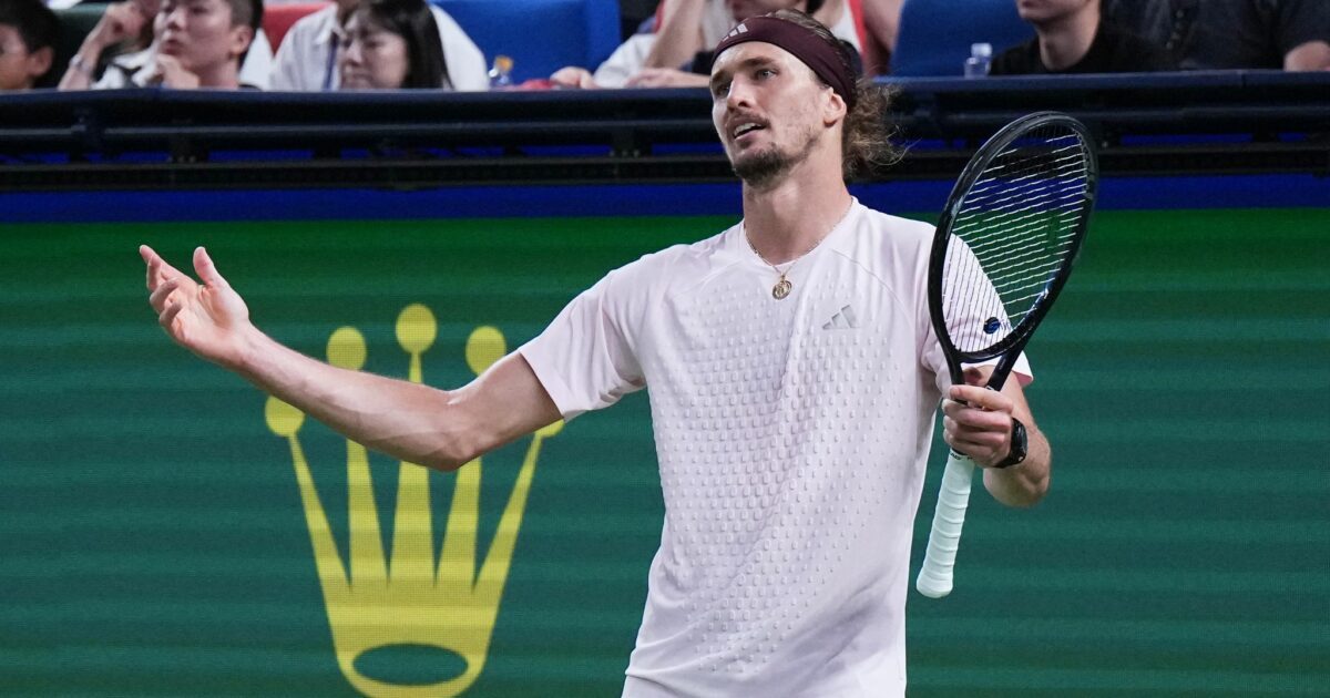 Alexander Zverev verpasst das Finale von Shanghai.