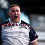 Spielt nicht gern in Deutschland: Darts-Dominator Littler. (Archivbild)