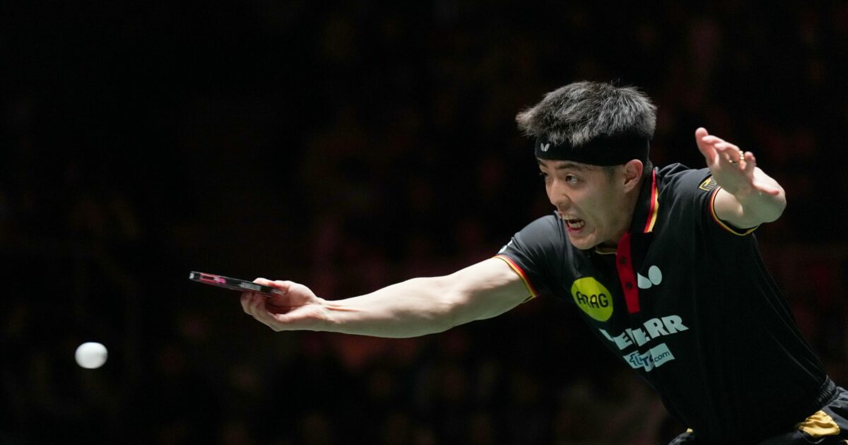 Der deutsche Tischtennis-Nationalspieler Dang Qiu (Archivbild).