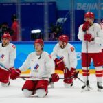 Das bisher letzte internationale Spiel der Russen: Das verlorene Olympia-Finale im Februar 2022 in Peking. (Archivbild)