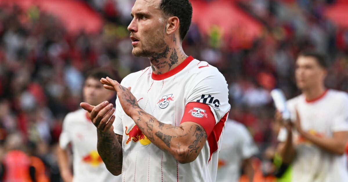 David Raum sieht daheim gerade keinerlei Probleme bei RB Leipzig. (Archivbild)