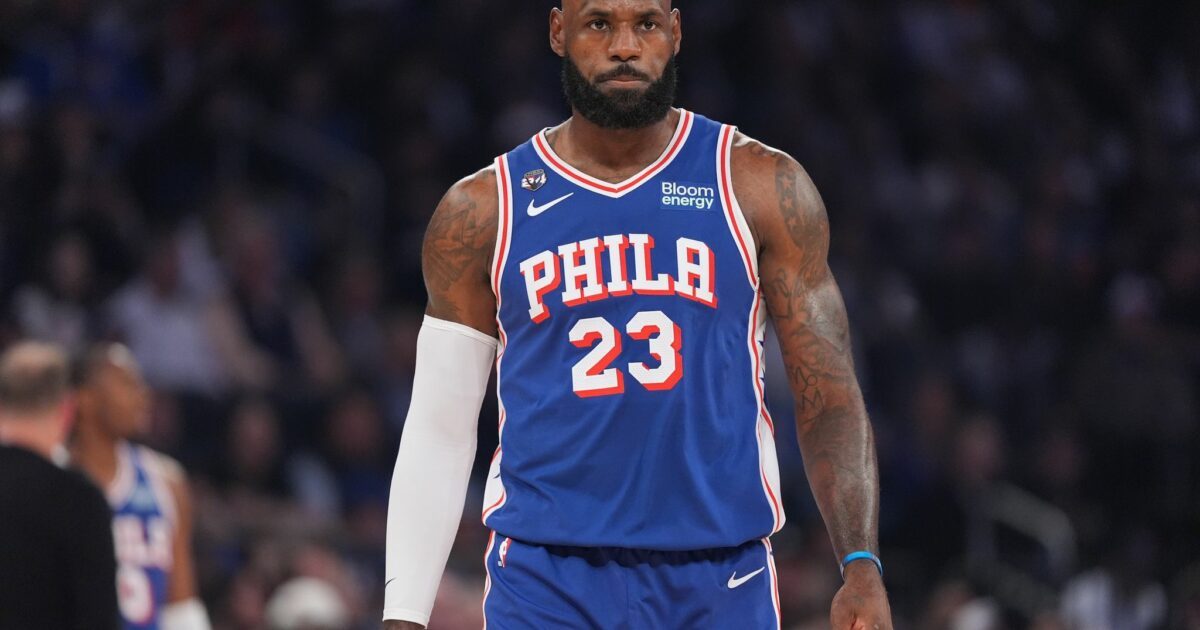 LeBron James war Ziel harscher Kritik von US-Präsident Trump. (Archiv-Foto)