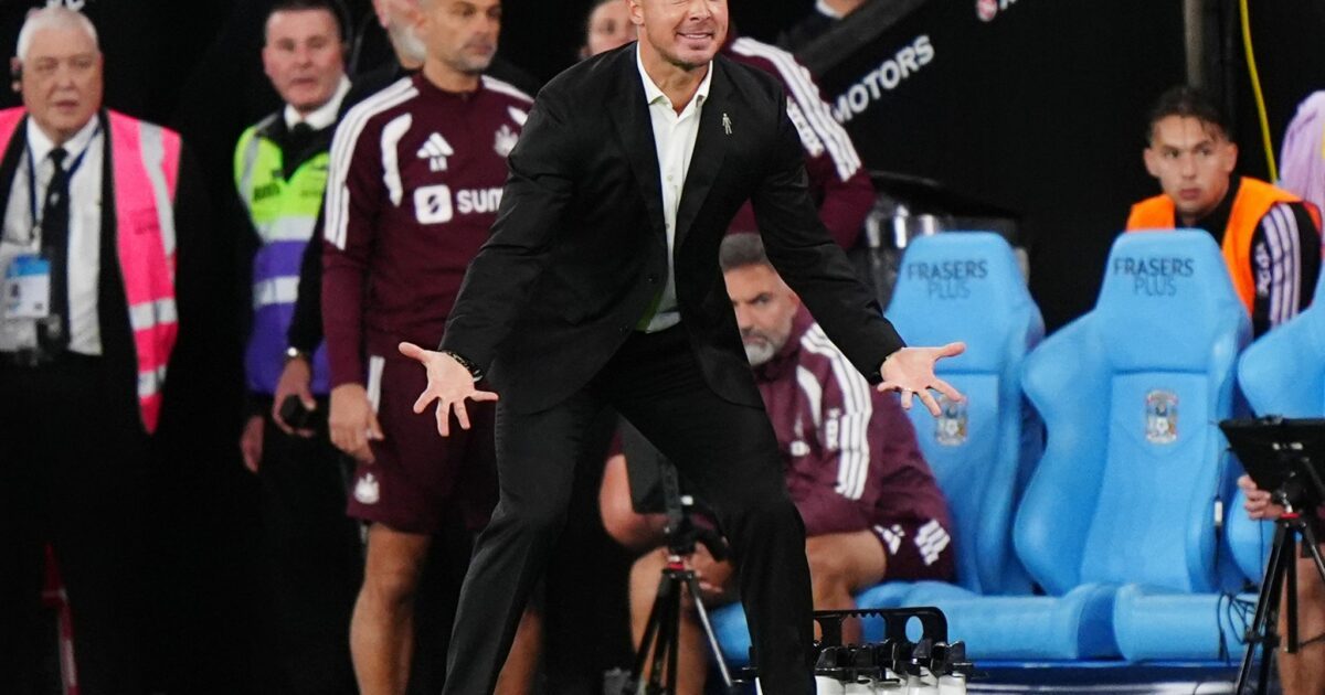 Der deutsche Newcastle-Coach Matthias Jaissle.