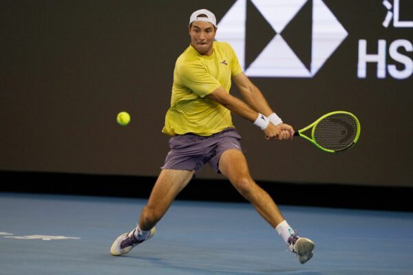 Jan-Lennard Struff steht im Finale von Brüssel. (Archivfoto)