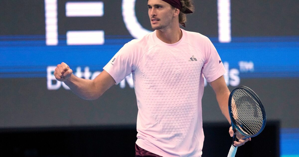 Alexander Zverev steht im Viertelfinale von Shanghai. (Archivbild)